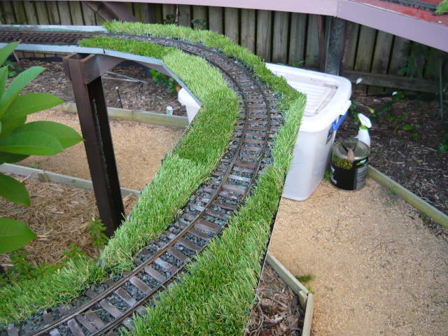 Cane line ballast and turf.JPG