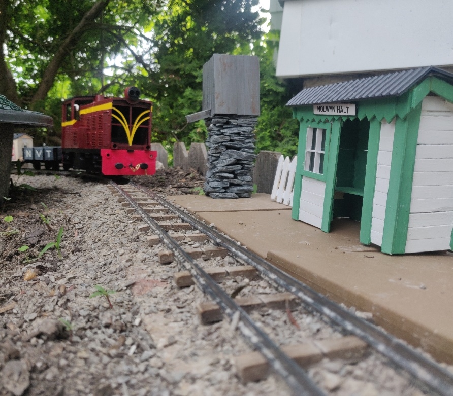 6 - The afternoon goods approaches the halt.jpg