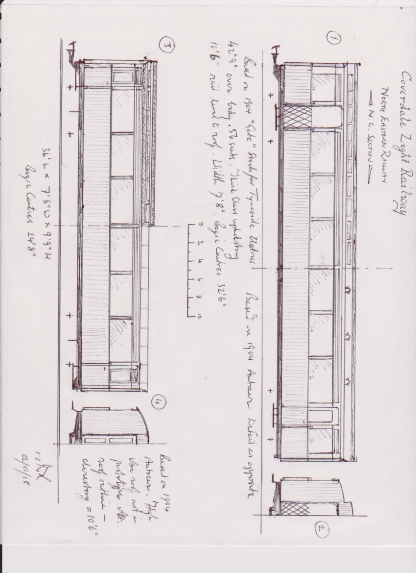 Coverdale Light Railway Saloon Coaches