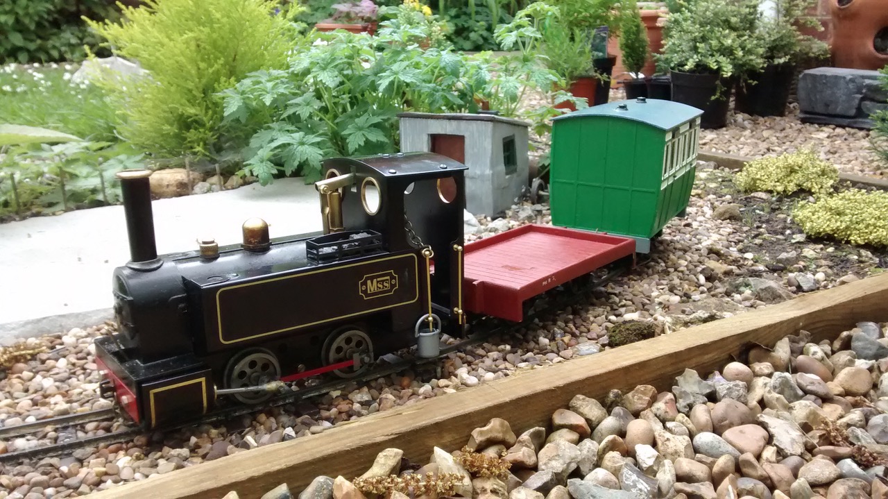 The first ever passenger train