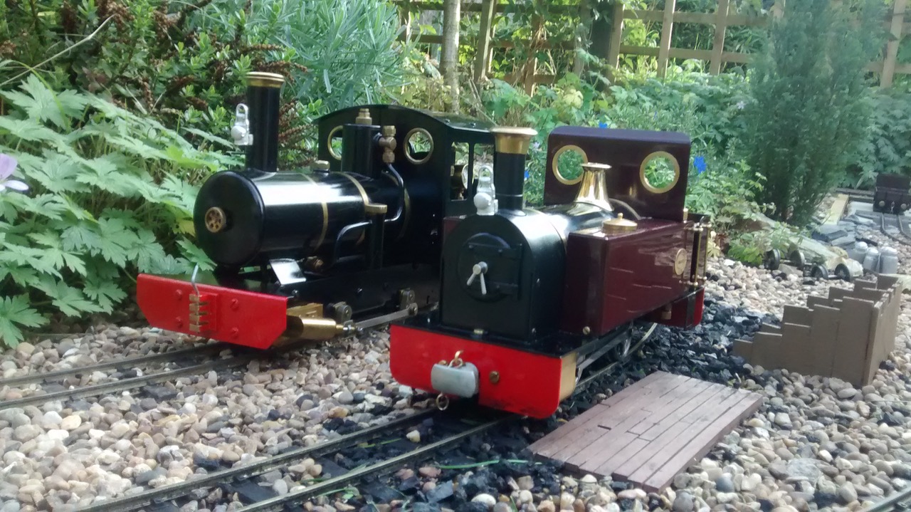 a new arrival: a Cheddar Iver. A delightful engine and also our first RC.