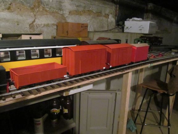 The wagons