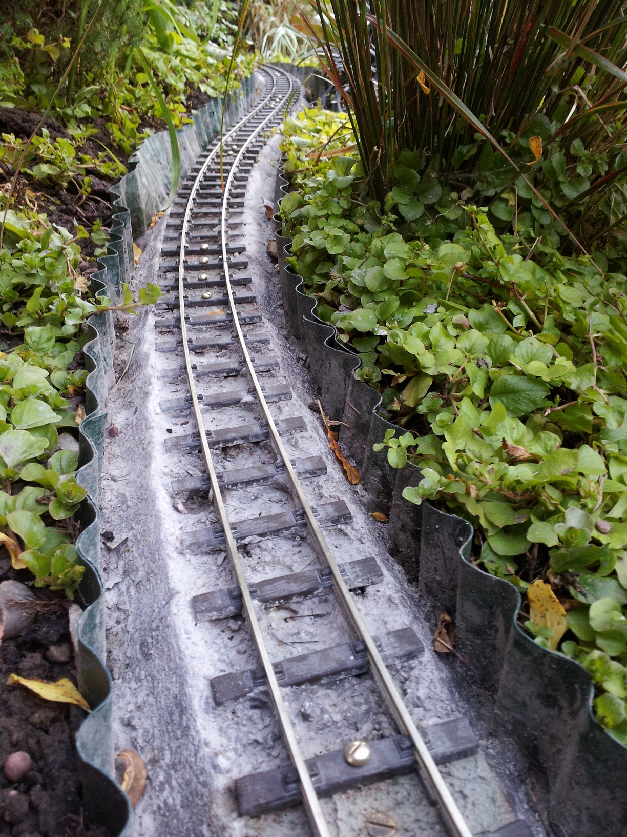 4 years ago - Stone &amp; sand mix, tamped and awaiting track