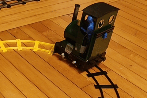 Struggling to negotiate a tight curve... Some adjustments may be necessary.