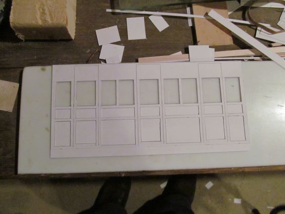 Panelled side