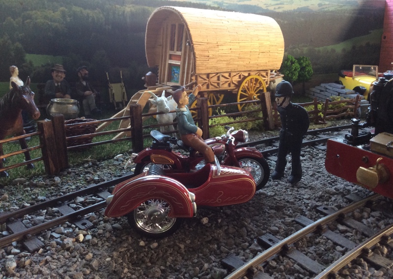 A wrong turn causes delays on Merlin Castle Line.