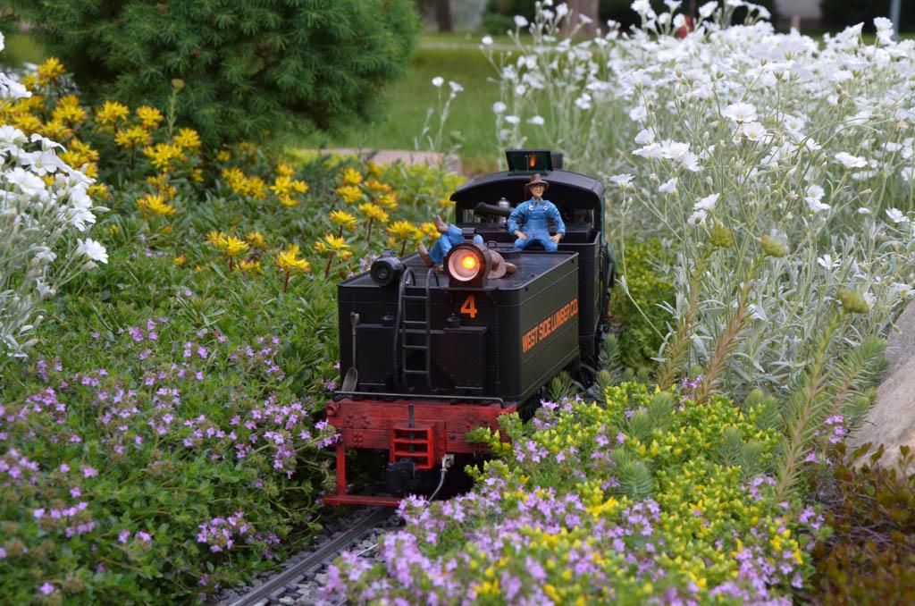 Summer DCC steamup from over the pond - Garden Railway Forum